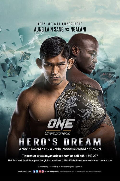 ONE Championship 60: Hero's Dream (2017) poster