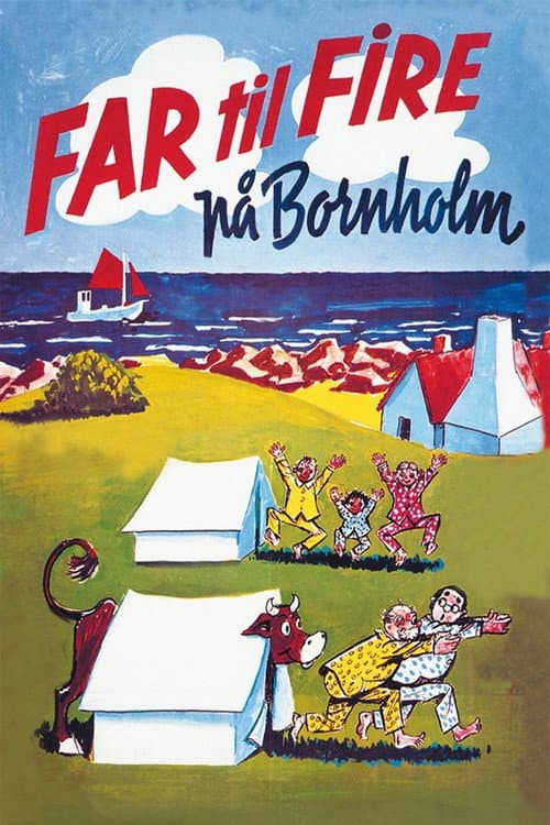 Far til fire på Bornholm (1959) poster