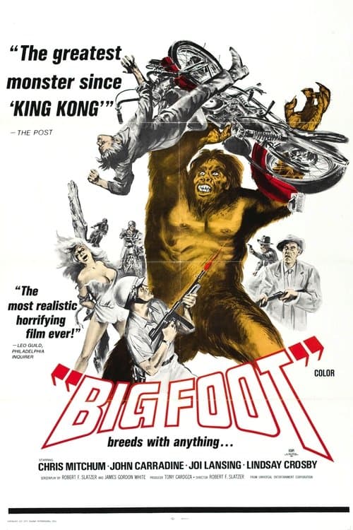 Bigfoot (1970) poster