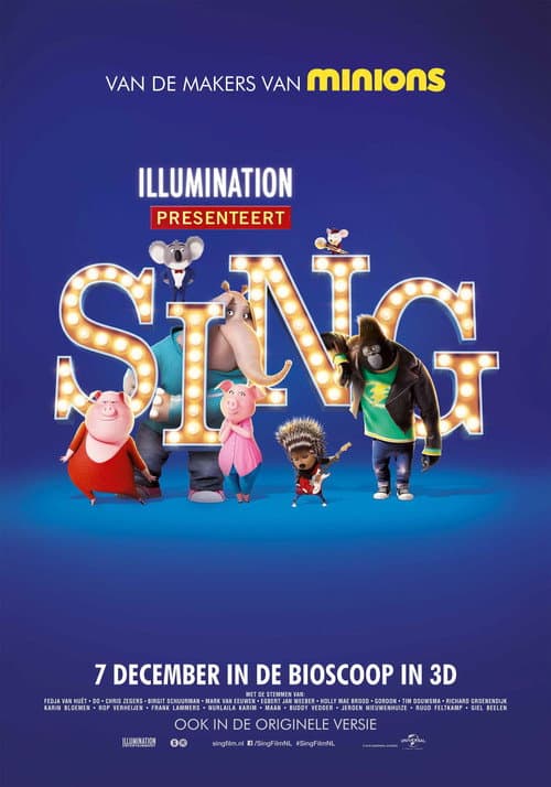 Sing (2016) poster