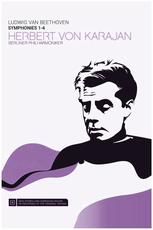 Karajan: Ludwig van Beethoven: Symphonies nos. 1-4 (2008) poster
