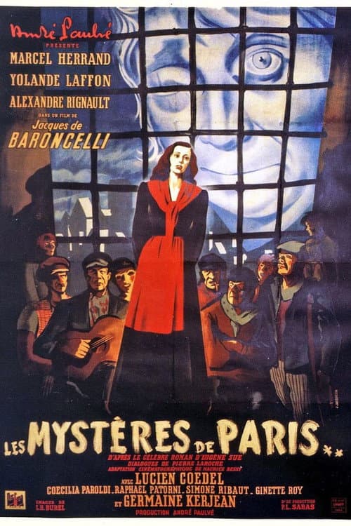 Les Mystères de Paris (1943) poster