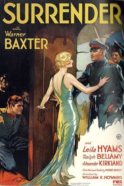 Surrender (1931) poster