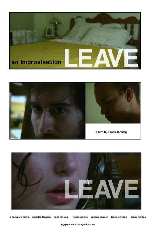 Leave (2007) poster