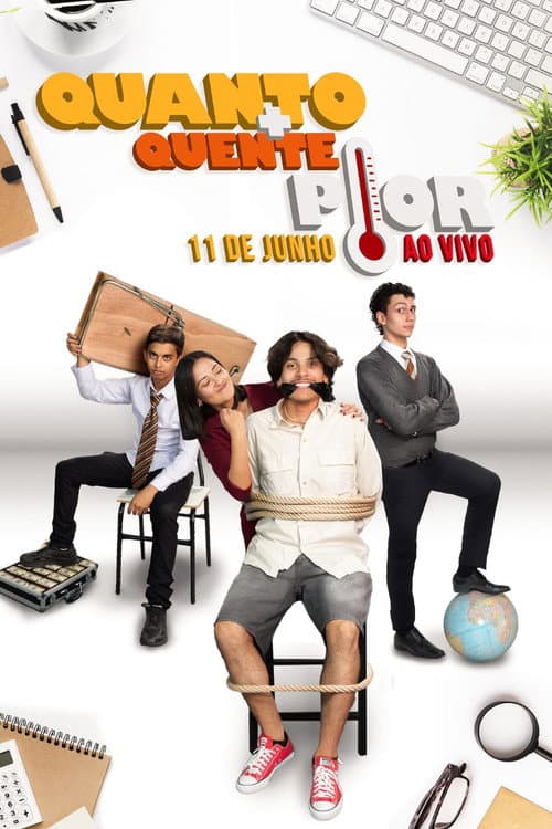 Quanto mais quente, pior! (2024) poster