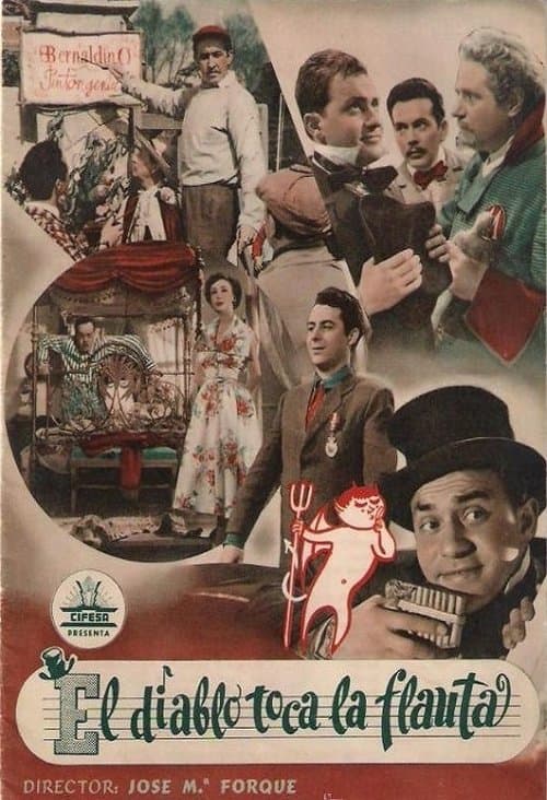 El diablo toca la flauta (1954) poster