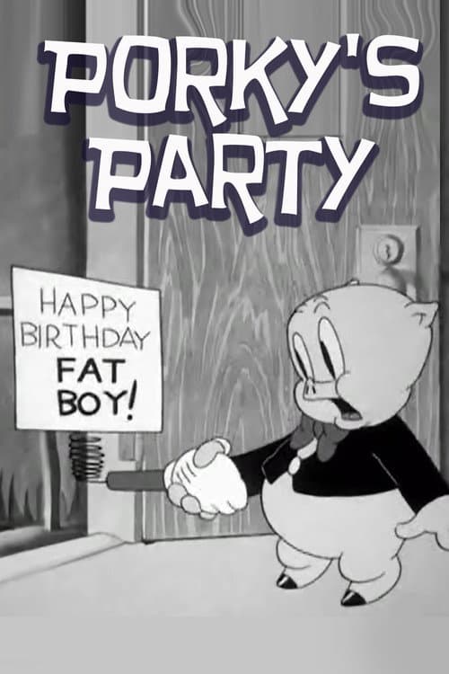 Porky's Party (1938) poster