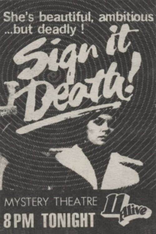 Sign It Death (1974) poster