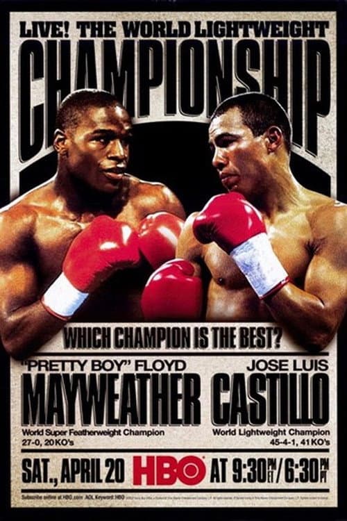 Floyd Mayweather Jr. vs. Jose Luis Castillo I (2002) poster