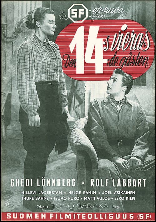 Neljästoista vieras (1948) poster