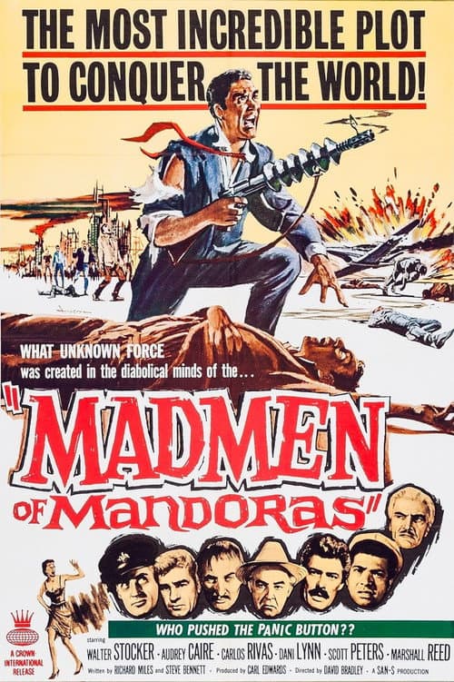 The Madmen of Mandoras (1963) poster