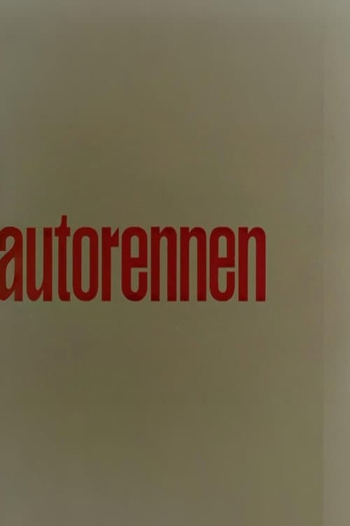 Autorennen (1965) poster