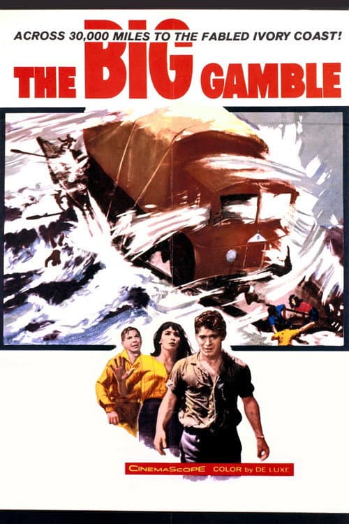 The Big Gamble (1961) poster