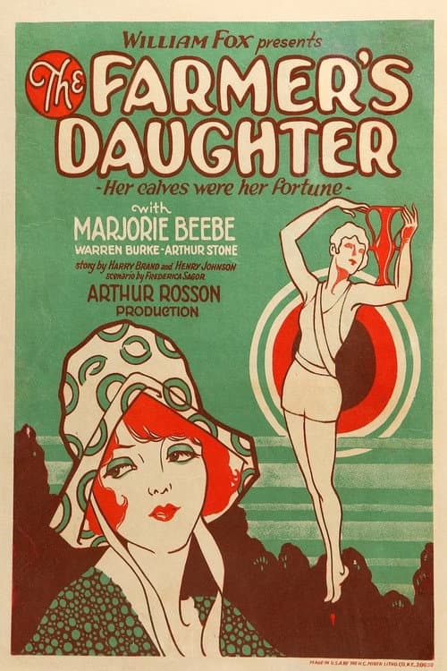 The Farmer's Daughter (1928) poster
