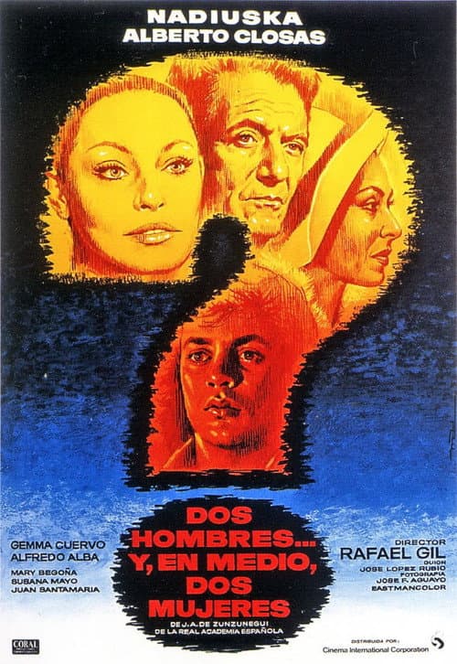 Dos hombres y, en medio, dos mujeres (1977) poster