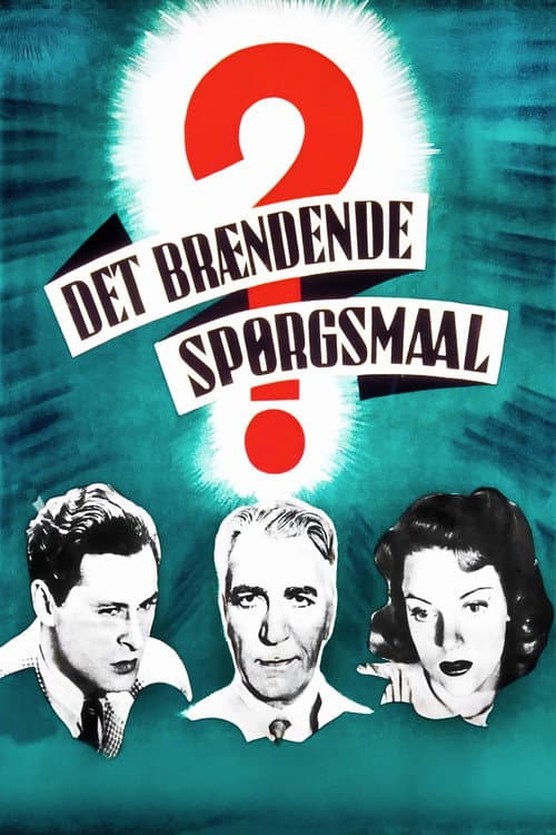 Det brændende Spørgsmaal (1943) poster