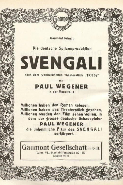 Svengali (1927) poster