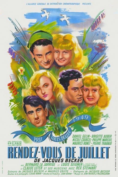 Rendez-vous de juillet (1949) poster