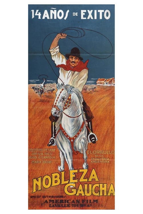 Nobleza gaucha (1915) poster