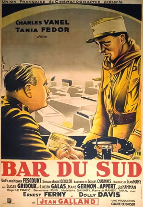 Bar du sud (1938) poster