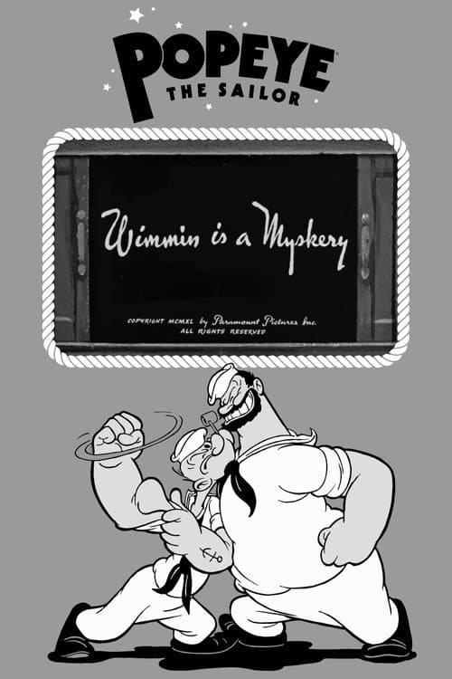 Wimmin is a Myskery (1940) poster