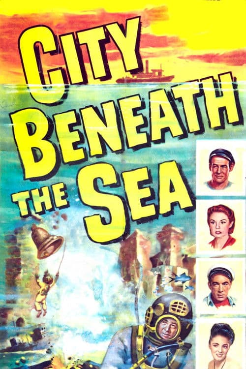 City Beneath the Sea (1953) poster