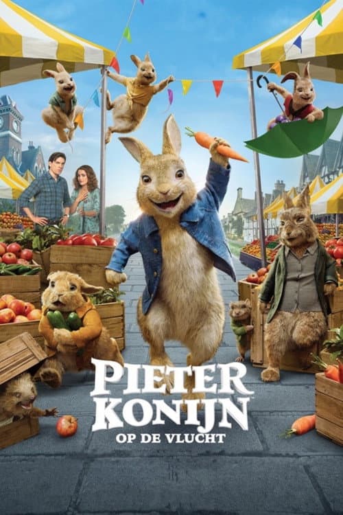 Pieter Konijn 2: Op de Vlucht (2021) poster