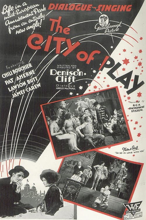 The City of Play (1929) poster