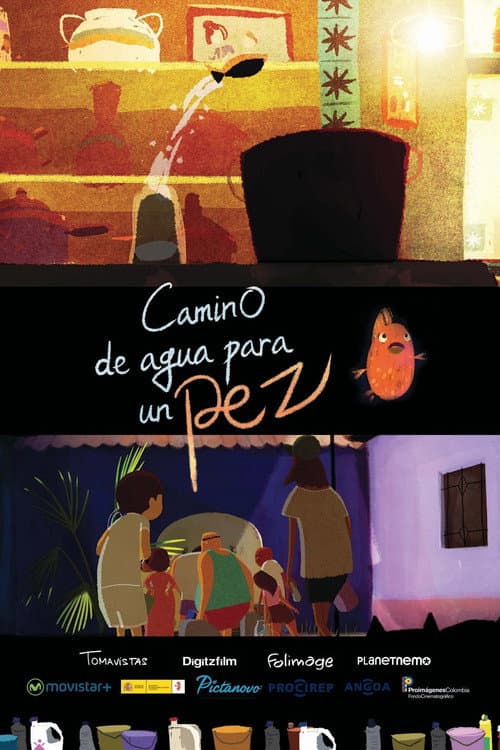 Camino de agua para un pez (2016) poster