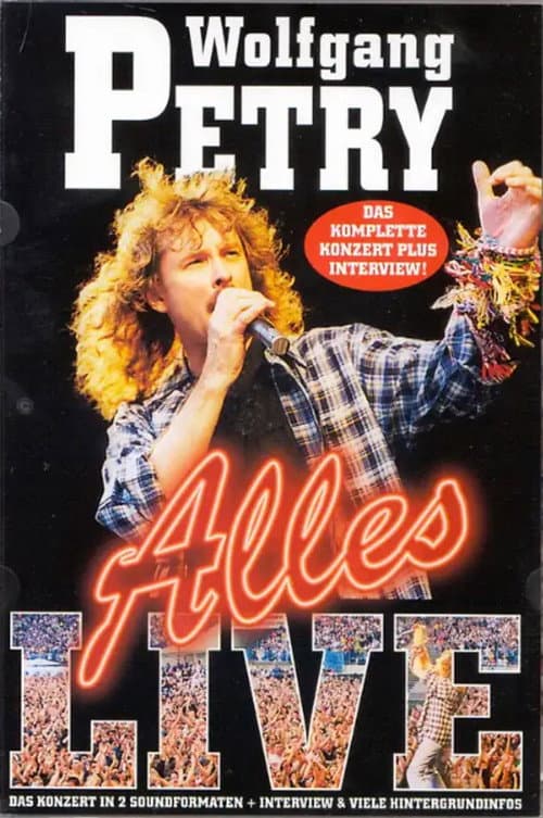 Wolfgang Petry - Alles live (1999) poster