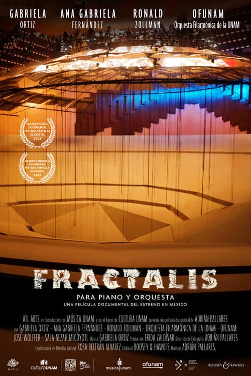 Fractalis, obra para piano y orquesta de Gabriela Ortiz (2024) poster