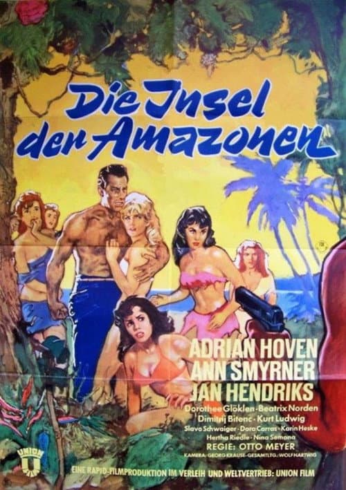 Die Insel der Amazonen (1960) poster