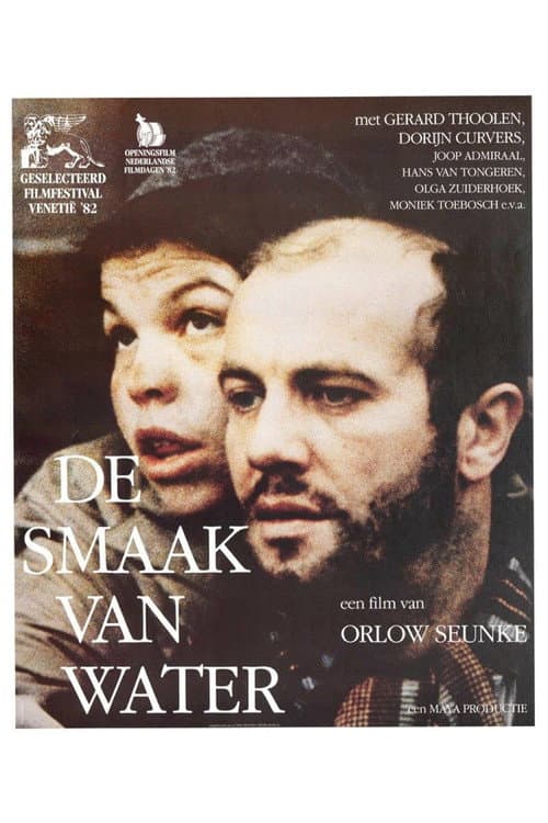 De smaak van water (1982) poster