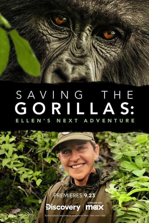 Saving the Gorillas: Ellen's Next Adventure (2023) poster