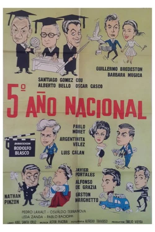 Quinto año Nacional (1961) poster