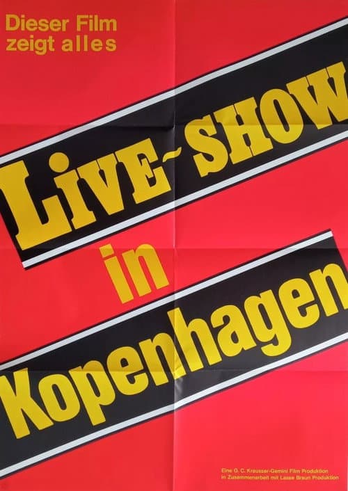 Live-Show in Kopenhagen (1974) poster