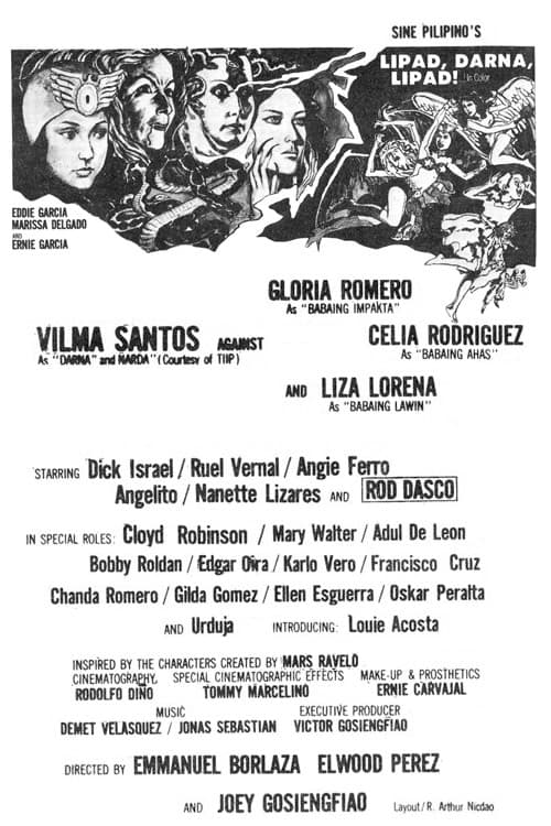 Lipad, Darna, Lipad! (1973) poster