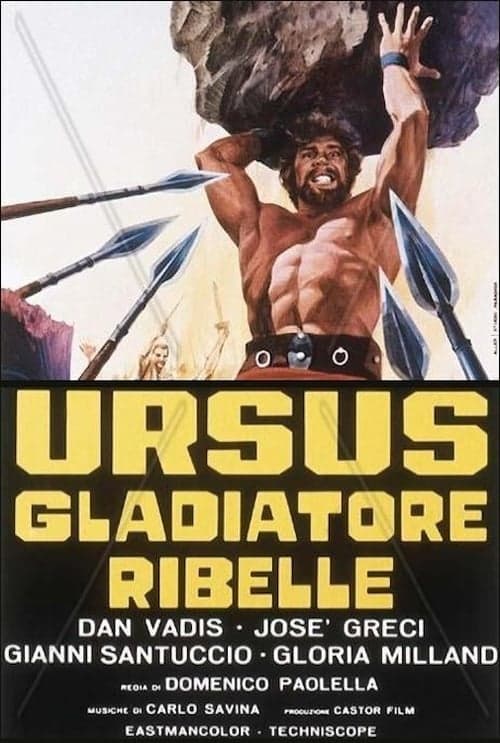Ursus, il gladiatore ribelle (1962) poster