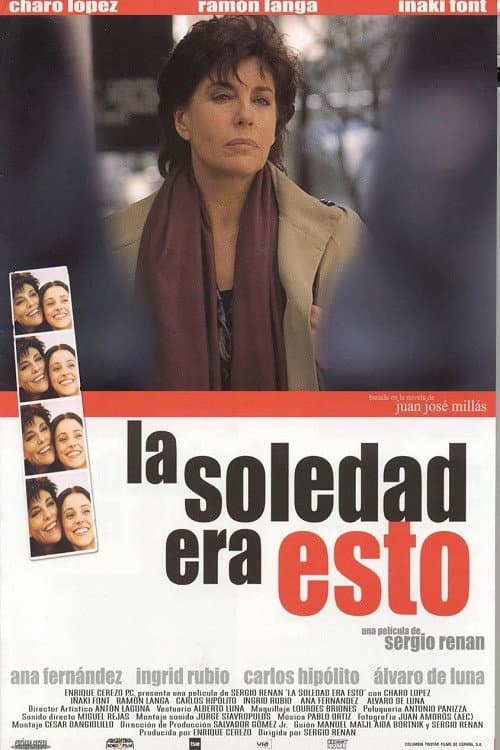 La soledad era esto (2001) poster