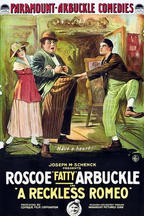 A Reckless Romeo (1917) poster