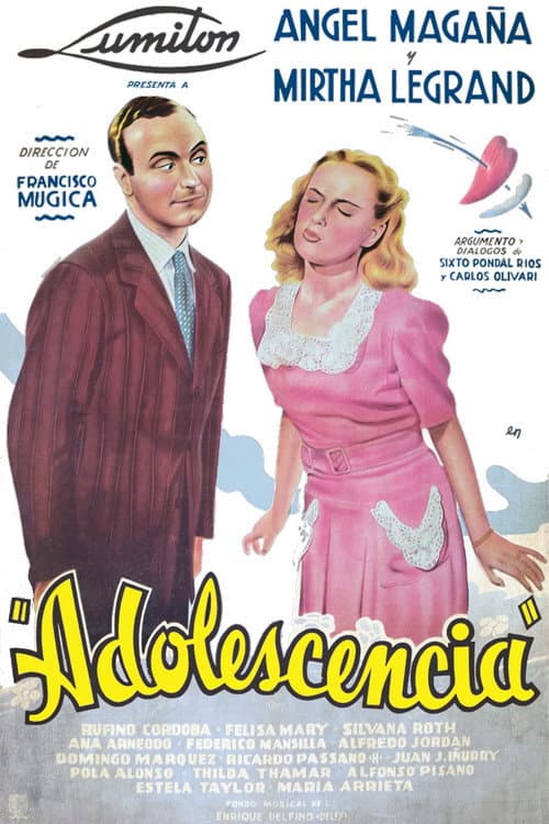 Adolescencia (1942) poster