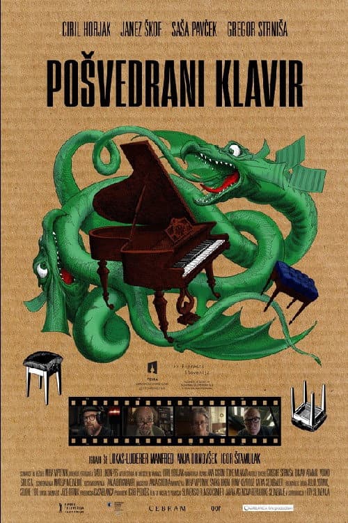 Pošvedrani klavir (2022) poster