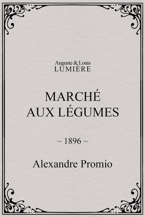 Marché aux légumes (1896) poster