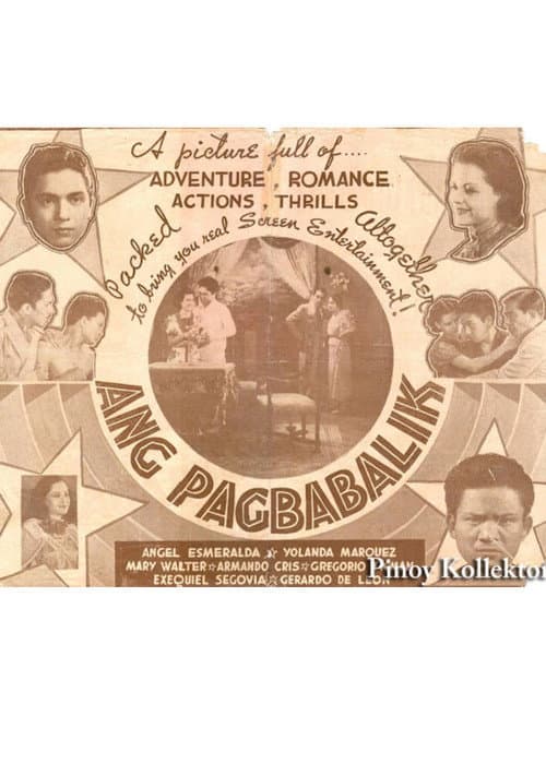 Ang Pagbabalik (1937) poster