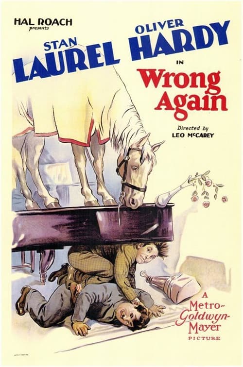 Weer Verkeerd (1929) poster