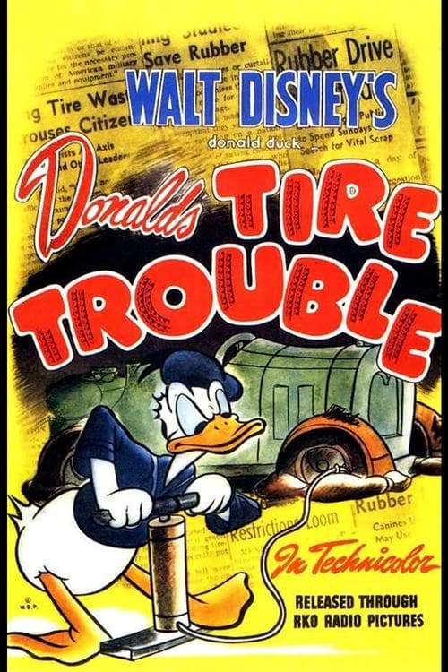 Donald's Banden Probleem (1943) poster