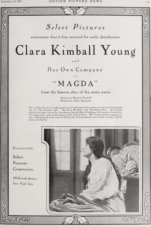 Magda (1917) poster