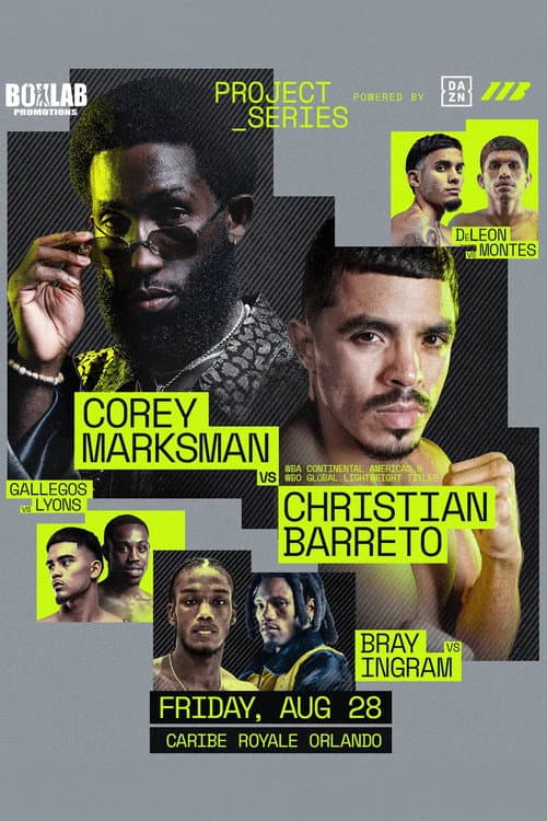 Corey Marksman vs. Christian Barreto (2026) poster