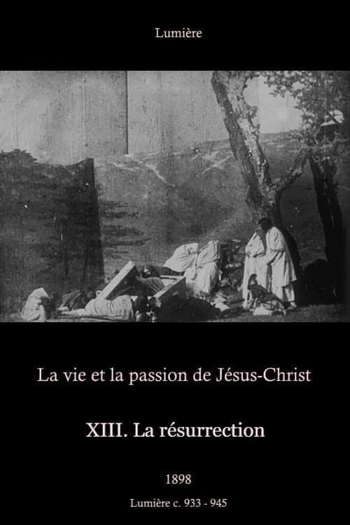 XIII. La résurrection (1898) poster