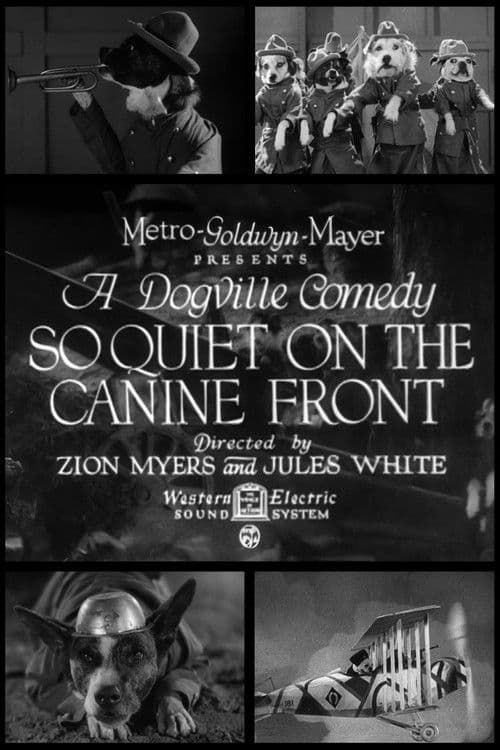 So Quiet on the Canine Front (1931) poster